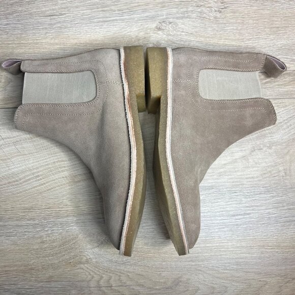 NWOB Civil Regime Men's Leather Suede Chelsea Boots Pull On Ankle Boot Size 7 - Picture 6 of 8